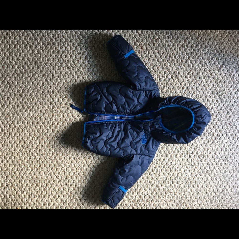 North Face jacket 6-12m